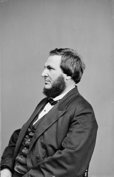 Judge S.F. Miller, between 1855 and 1865. Creator: Unknown