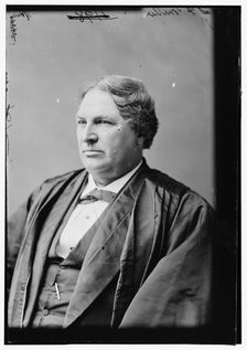 Judge S.F. Miller, (Supreme Court), between 1870 and 1880. Creator: Unknown