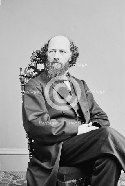 Judge S.J. Field, between 1855 and 1865. Creator: Unknown.