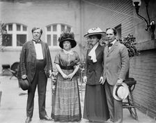 Judge Wade, Mrs. Mack, Mr. & Mrs. Perry Belmont, between c1910 and c1915. Creator: Bain News Service