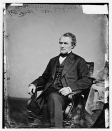 Judge William Strong, between 1860 and 1875. Creator: Unknown