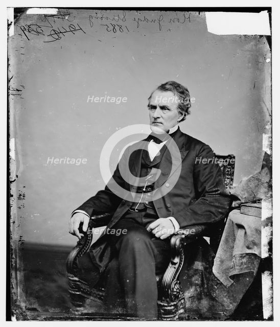 Judge William Strong, between 1860 and 1875. Creator: Unknown.