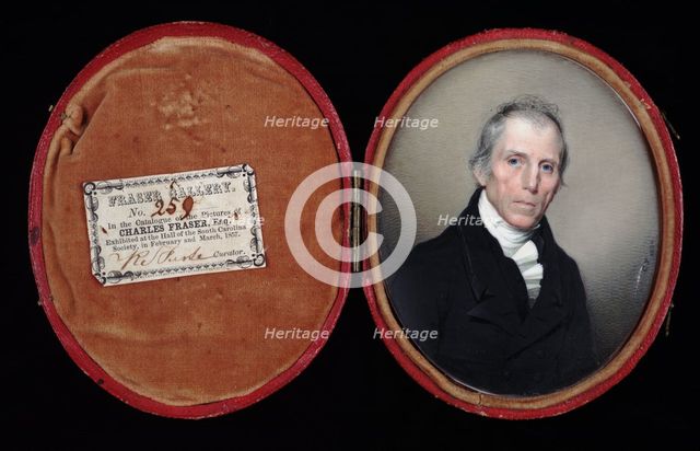 Judge Thomas Waties, 1820. Creator: Charles Fraser.