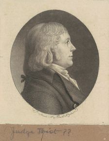 Judge Trist, 1797-1798. Creator: Charles Balthazar Julien Févret de Saint-Mémin