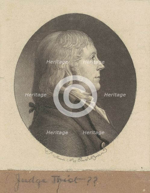 Judge Trist, 1797-1798. Creator: Charles Balthazar Julien Févret de Saint-Mémin.