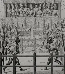 Judgement of God, Middle Ages, 15th century, (1877). Creator: Unknown