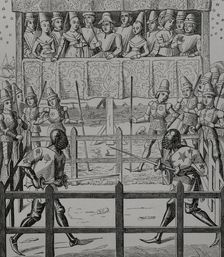 Judgement of God, Middle Ages, 15th century, (1877). Creator: Unknown