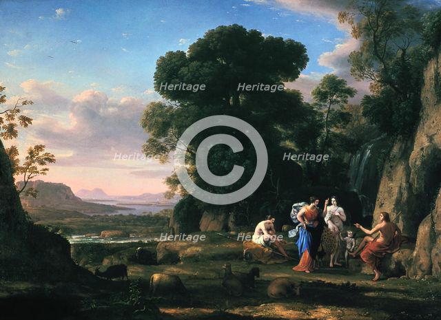 'Judgement of Paris' (1645-1646). Artist: Claude Lorrain