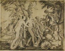 Judgement of Paris, 17th century. Creator: Unknown