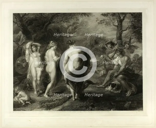 Judgement of Paris, n.d. Creator: Richard Woodman.