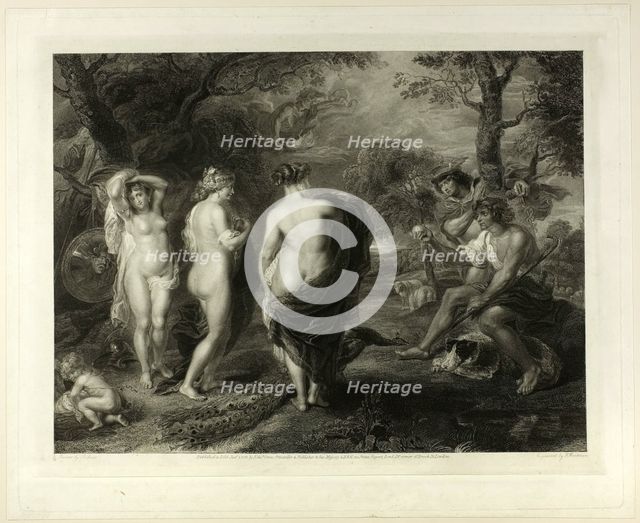 Judgement of Paris, n.d. Creator: Richard Woodman.
