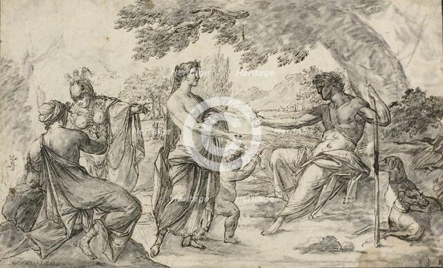 Judgement of Paris, n.d. Creator: Francesco Trevisani.