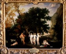 Judgement of Paris, the shepherd Paris has to give the golden apple to the most beautiful of the …