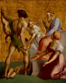 Judgement of Solomon, late 18th century. Creator: Giuseppe Cades