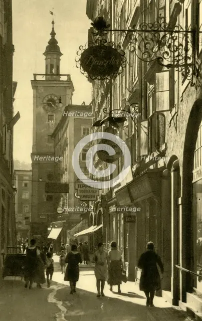Judengasse, Salzburg, Austria, c1935.  Creator: Unknown.