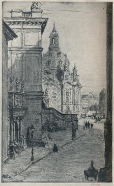 Judenhof, Dresden c1913. Artist: Walter Zeising
