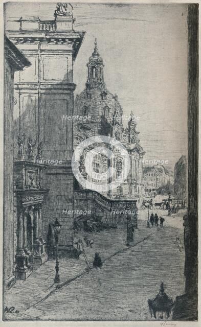 'Judenhof, Dresden', c1913. Artist: Walter Zeising.