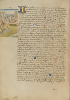 Judea; Livre des merveilles du monde (Book of the Marvels of the World), about 1460-1465. Creator: Master of the Geneva Boccaccio