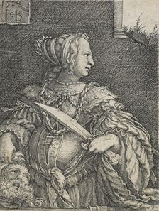 Judith, 1528. Creator: Jacob Binck