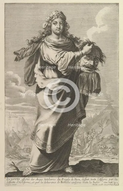 Judith, 1647. Creators: Gilles Rousselet, Abraham Bosse.