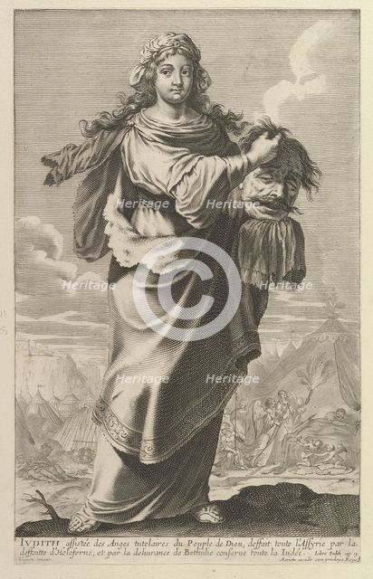 Judith, 1647. Creators: Gilles Rousselet, Abraham Bosse.