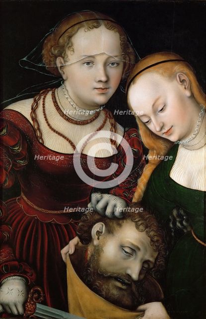 Judith and her Maid with the Head of Holofernes.