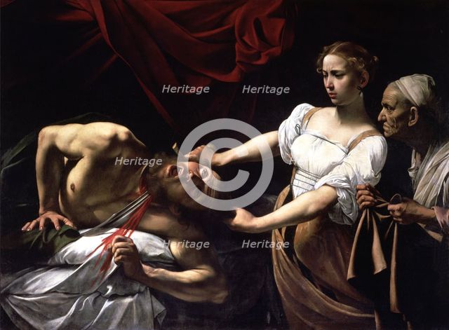 Judith and Holofernes', oil painting by Caravaggio.