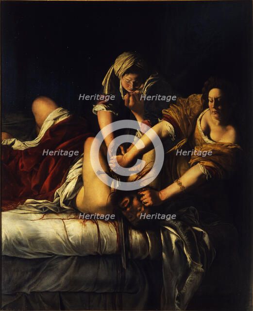Judith and Holofernes, c. 1621. Artist: Gentileschi, Artemisia (1598-1653)