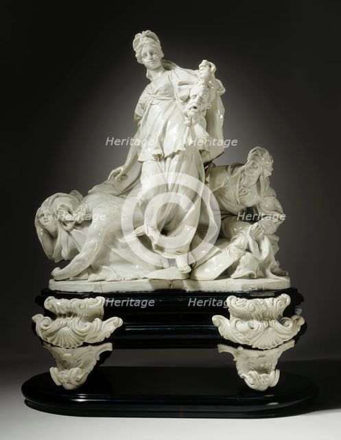Judith and Holofernes, c.1746-1750. Creator: Doccia Porcelain Factory.