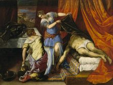 Judith and Holofernes, c1577. Creator: Jacopo Tintoretto