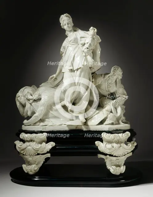 Judith and Holofernes, c1746-1750. Creator: Doccia Porcelain Factory.