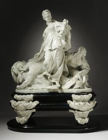 Judith and Holofernes, c.1746-1750. Creator: Doccia Porcelain Factory