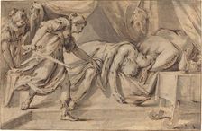 Judith and Holofernes. Creator: Hans von Aachen