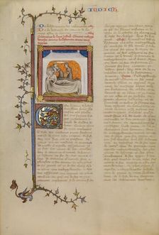 Judith Beheading Holofernes, about 1360-1370. Creator: Master of Jean de Mandeville