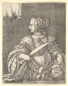 Judith, ca. 1526. Creator: Barthel Beham