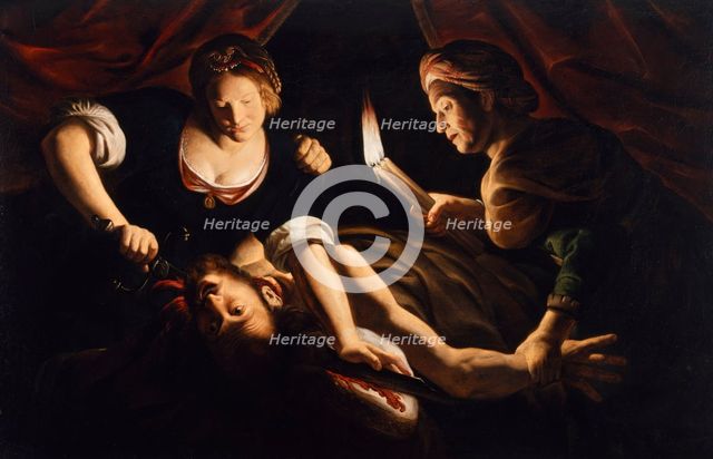Judith Decapitating Holofernes, c1640. Creator: Trophime Bigot.