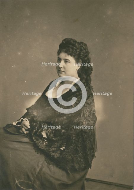 Judith Gautier, about 1870. Creator: Nadar.