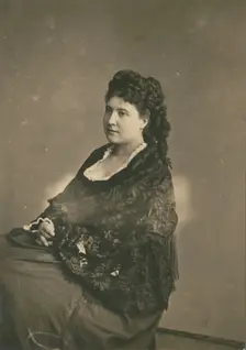 Judith Gautier, about 1870. Creator: Nadar