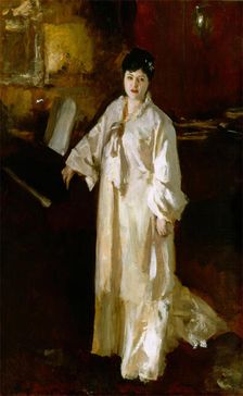 Judith Gautier, c1885. Creator: John Singer Sargent