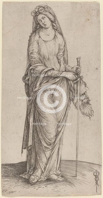 Judith Holding the Head of Holofernes, c. 1501/1503. Creator: Jacopo de' Barbari.