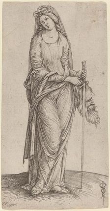 Judith Holding the Head of Holofernes, c. 1501/1503. Creator: Jacopo de Barbari