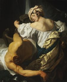 Judith in the Tent of Holofernes, c1624-1625. Creator: Liss, Johann (1597-1631)