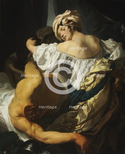 Judith in the Tent of Holofernes, c1624-1625. Creator: Liss, Johann (1597-1631).