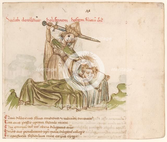 Judith Killing Holofernes, c. 1460. Creator: Unknown.