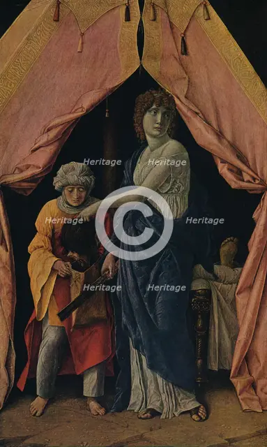 'Judith with the Head of Holofernes', 1495-1500. Artist: Andrea Mantegna.