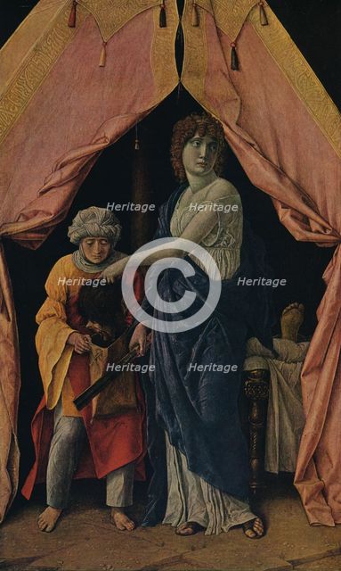 'Judith with the Head of Holofernes', 1495-1500. Artist: Andrea Mantegna.
