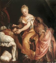 Judith with the Head of Holofernes, 1570. Creator: Veronese, Paolo (1528-1588)