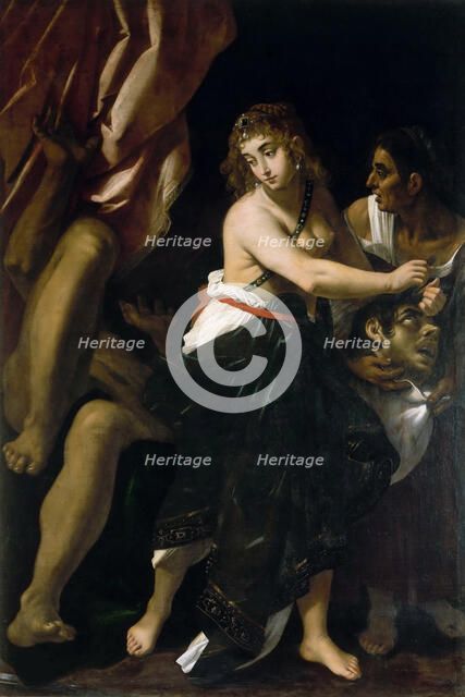 Judith with the Head of Holofernes, 1608. Creator: Baglione, Giovanni (1566-1643).