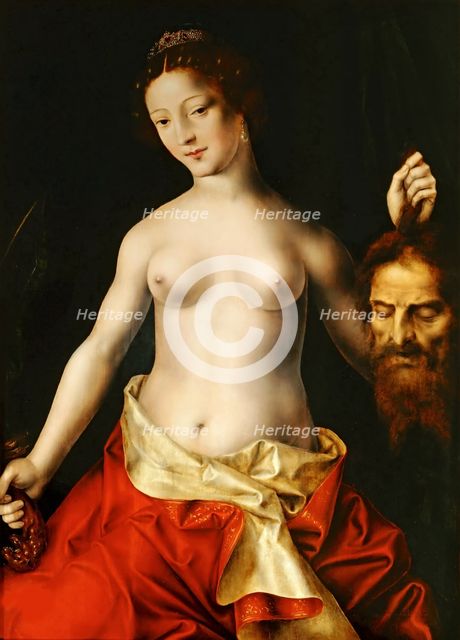 Judith with the Head of Holofernes, 16th century. Creator: Massys (Matsys), Jan (1510-1575).