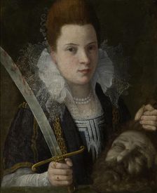 Judith with the Head of Holofernes, between 1590-1595. Creator: Lavinia Fontana